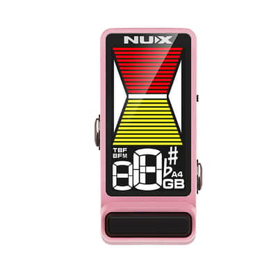 NUX NTU-3 MKII Mini Pedal Tuner Flow Tune Pink image 1