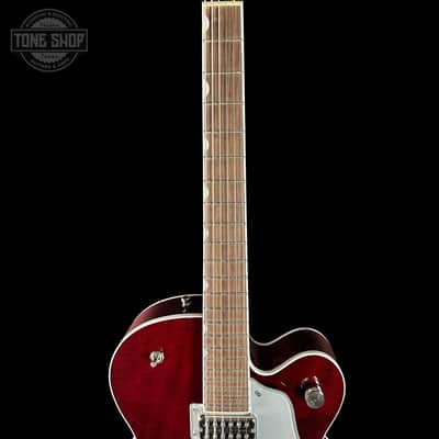 Mint Gretsch G6119T Pro Players Edition Tennessee Rose Dark Cherry Stain w/case image 5