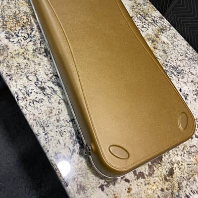 2015 Gibson 100th Anniversary SG Hardshell Case Gold | TKL - MADE IN USA image 3