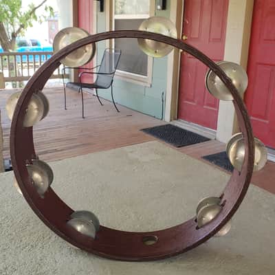 Mint Sonor Vintage Double Row Headless Tambourine 1950s Video image 3