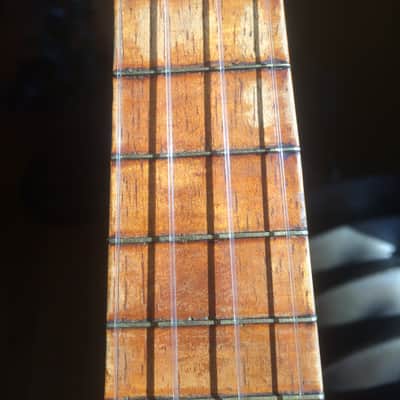 Manuel Nunes Soprano Ukulele circa 1915 flamed golden koa image 18