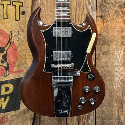 Refinished Gibson SG Standard "Large Guard" with Maestro Vibrola 1967 image 1