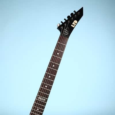 2006 LTD ESP Diamond Plate Black EX-400 BD Electric Guitar image 7