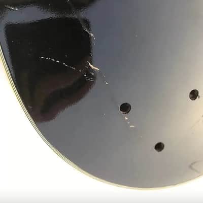 Glossy Black Les Paul LP Style Guitar Maple Neck with Body image 6