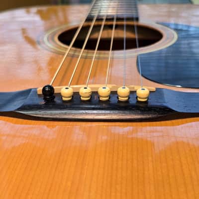 Sigma DM-5 Dreadnought MIJ Acoustic Guitar 1990's - Natural image 14