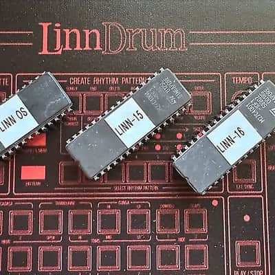 Alesis HR-16 Linn Drum Sample Eproms LM-1, LM9000