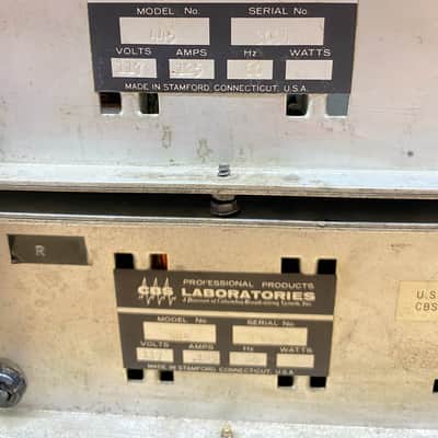 CBS Laboratories Audimax IIIS Stereophonic Level Control Vintage Limiter Compres image 4