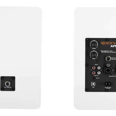 (2) Rockville APM5W v2 5.25" Powered Studio Monitors w/USB/Bluetooth+36" Stands image 7