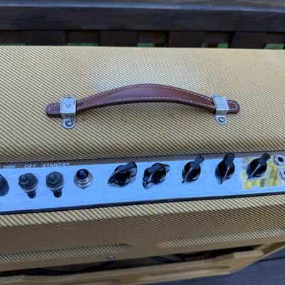 Fender '57 Bandmaster Reissue 2-Channel 26-Watt 3x10" Guitar Combo 2013 - 2016 - Tweed image 6