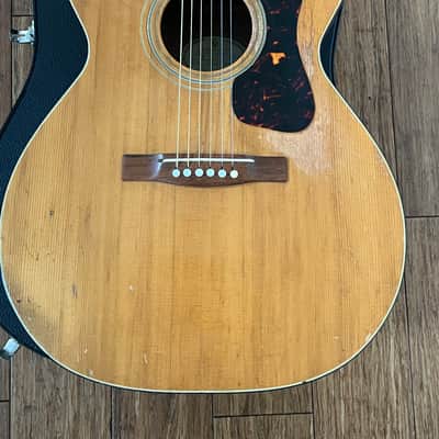 1965 Guild F-30 NT Acoustic Guitar Natural - Hoboken NJ - needs repair image 2