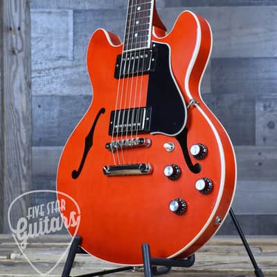 Gibson ES-339 - Cherry with Hard Shell Case image 12