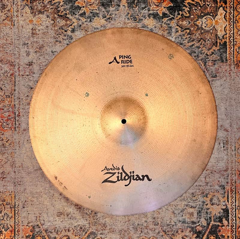 Zildjian PING Ride 20” 2895 g Strong Articulation! Great Bell! Iconic Zildjian!  Don’t Pay $385! image 1