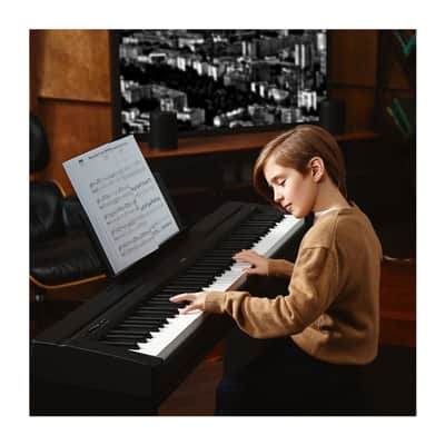 Yamaha P45B 88-Key Digital Piano with L85 Stand, Piano Bench, and Sustain Pedal image 7