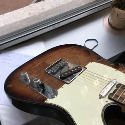 Fender Elite Telecaster - Fender Limited Edition American Elite Telecaster FMT with Ebony Fretboard 2017 - 2018 Black Burst image 6