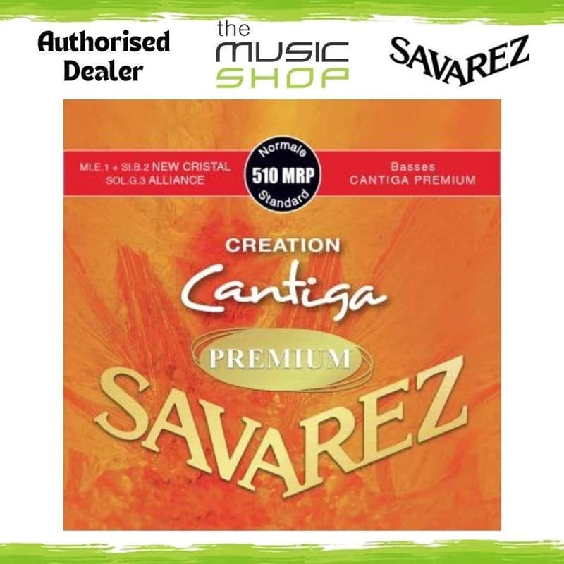Savarez Creation Cantiga Premium Normal Tension Classical Guitar Strings- 510MRP image 1