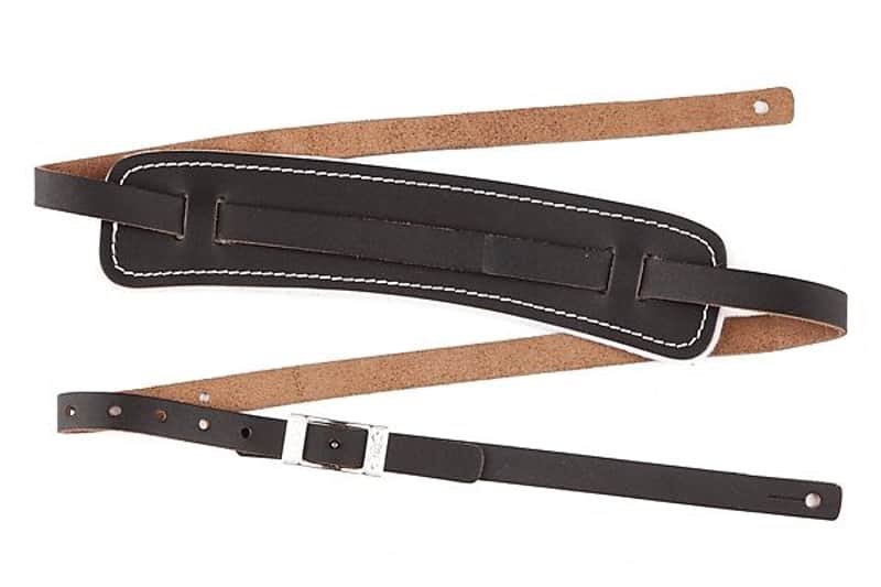 Fender Standard Vintage Strap, Black 2016 image 2