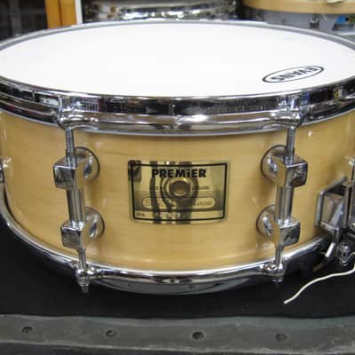 Premier 5.5X14" Signia Maple Snare Drum (Lot293-3-313) 2000's - Maple image 1