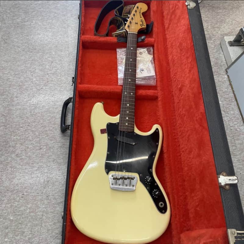 1978 Fender Musicmaster – Olympic White – Original Case - Original Vintage image 1
