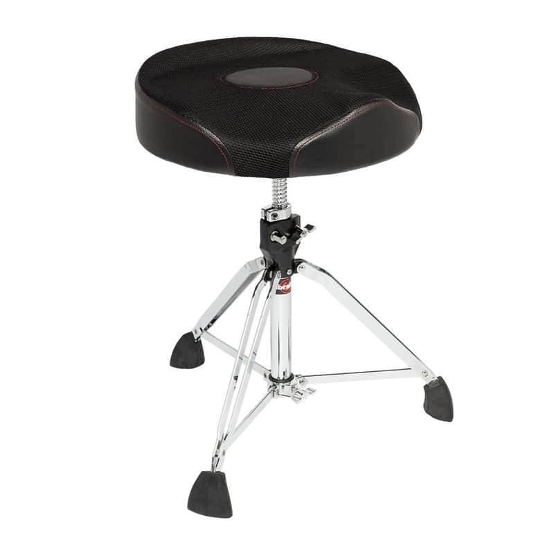 Gibraltar 9608RW2T 9600 Series Oversized Web Top Round Drum Throne image 1