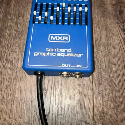 Refurbished MXR MX-108 Ten Band Graphic Equalizer 1976 - 1984 - Blue image 1