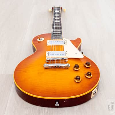 1982 Greco Mint Collection EG58-120 '58 Spec Burst Lemon Drop Sunburst, EGF-1200 Super Real, Japan Fujigen image 10