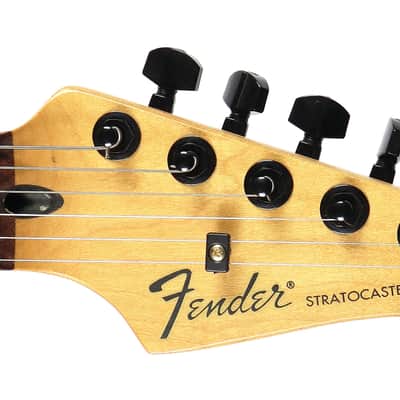 All Music Inc. Collection Custom Gold Sparkle Strat Electric Guitar w/ Gig Bag image 6
