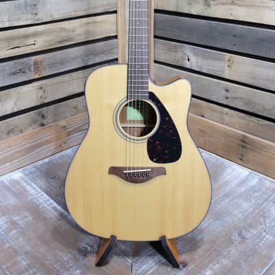 Used Yamaha FGX800C Acoustic/Electric Guitar with Gigbag image 3