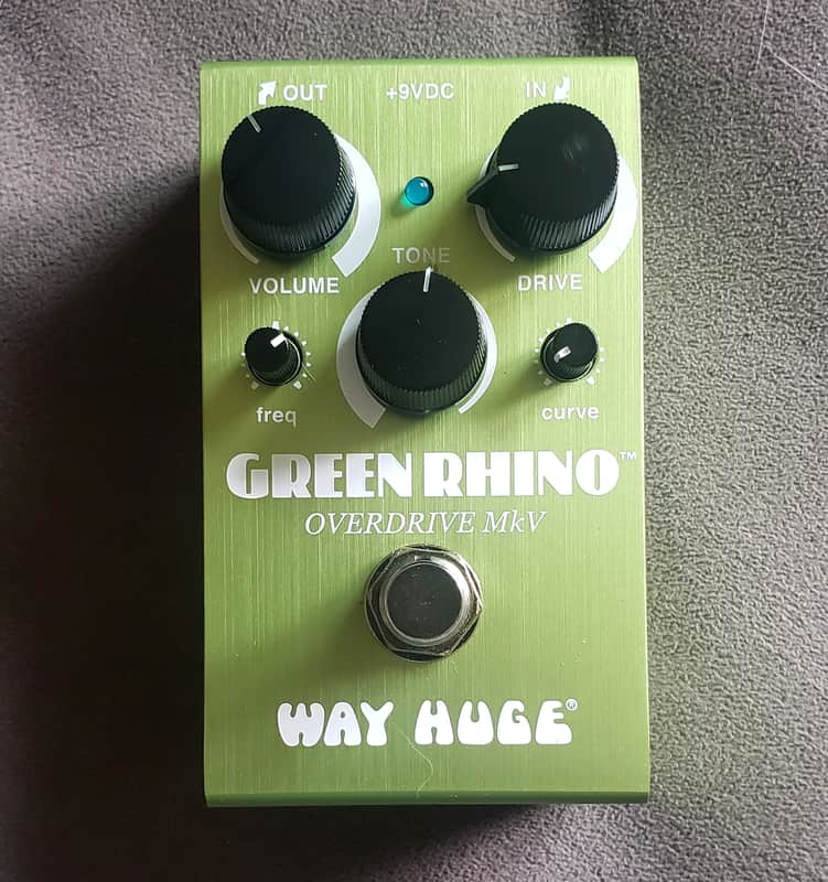 Way Huge WM22 Smalls Green Rhino Overdrive MkV 2021 - Present - Green image 1