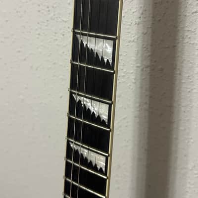 2007 ESP LTD Alexi-600 Signature White with Black Pinstripe image 6