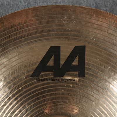 Sabian AA 18" Metal Chinese Cymbal - 2nd Hand image 4