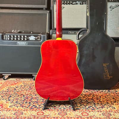Rare Gibson Custom Shop 1960’s Dove 2012 Vintage Cherry Burst Collectors Grade image 9