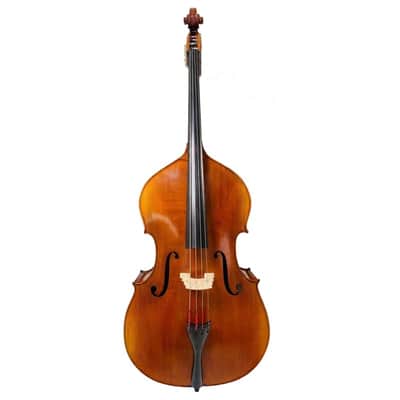 Handmade Upright double bass Solid Maple back and Spruce wood top 3/4 image 2