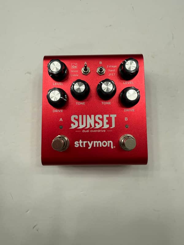 Strymon Sunset Dual Overdrive Guitar Effect Pedal image 1