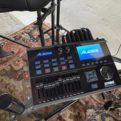 Alesis Strike Pro Special Edition Electronic Drum Set 2010s - Black / Red image 4