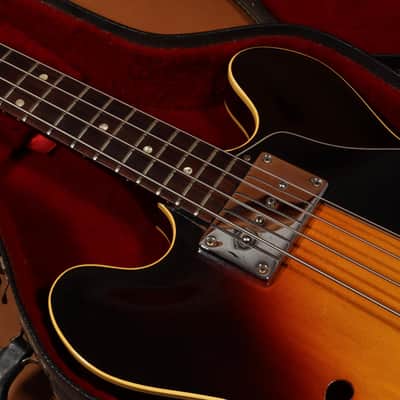 1968 Gibson EB-2D - Sunburst - All Original image 10