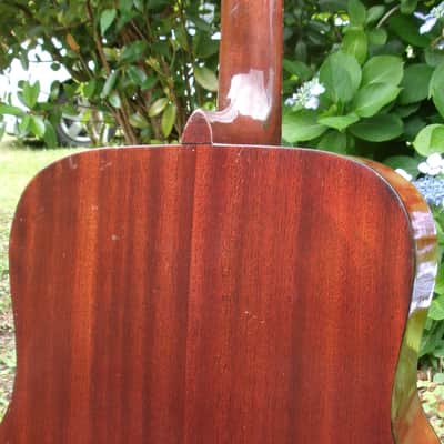 1972 Yamaha FG180 Red Label Nippon Gakki+Rocket Case image 9