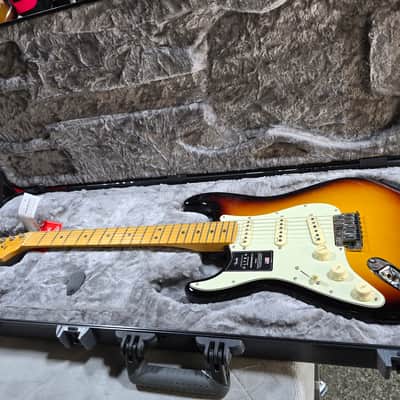 Fender American Ultra Stratocaster LH - Ultraburst w/Maple FB + OHSC & PLEK*D #232 image 11