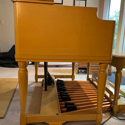 Hammond B3 Organ BLONDE with Leslie 22H Speaker 1959 Matching Set Pristine image 20