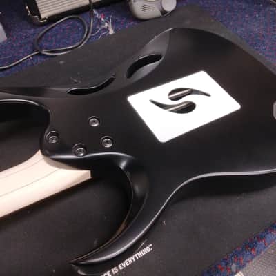 Ibanez PIA3761 Steve Vai Signature in Onyx Black Lightly Blemished Floor Model! image 7