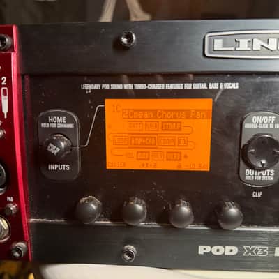 2008 Line 6 POD x3 Pro Rack unit Multi-Effect and Amp Modeler image 3
