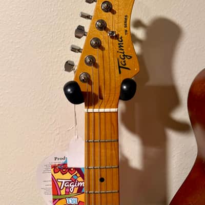Tagima “TW” TG 540 SG-DF/MG Electric Guitar - Surf Green Brand New image 3