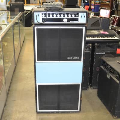 Vintage Acoustic 360 Head + 361 Cab Bass Amplifier Amp image 1