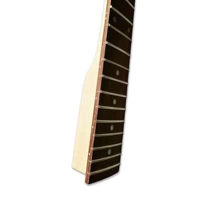 Baritone Electric Guitar Neck – 27" Scale, Maple / Rosewood, 22 Frets image 7