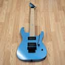 2016 ESP LTD M-400 with Maple Fretboard in Blue Chrome Metallic w/ Fitted ESP Hard Case (Very Good) *Free Shipping*