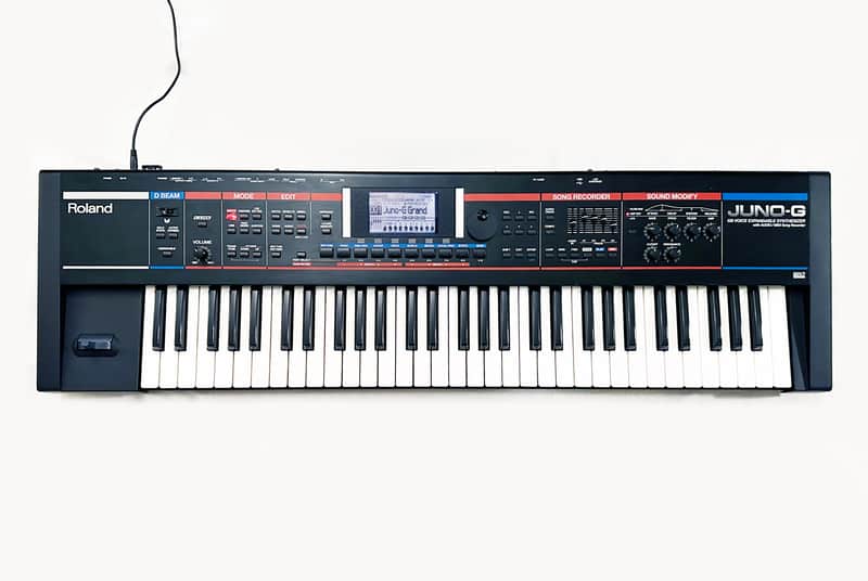 Roland JUNO-G 61-Key Synthesizer/Workstation. SERVICED with New LCD. Works Great !... image 1