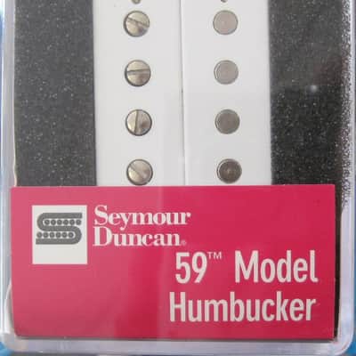 Seymour Duncan 59 Humbucker Neck Pickup White SH-1n image 1