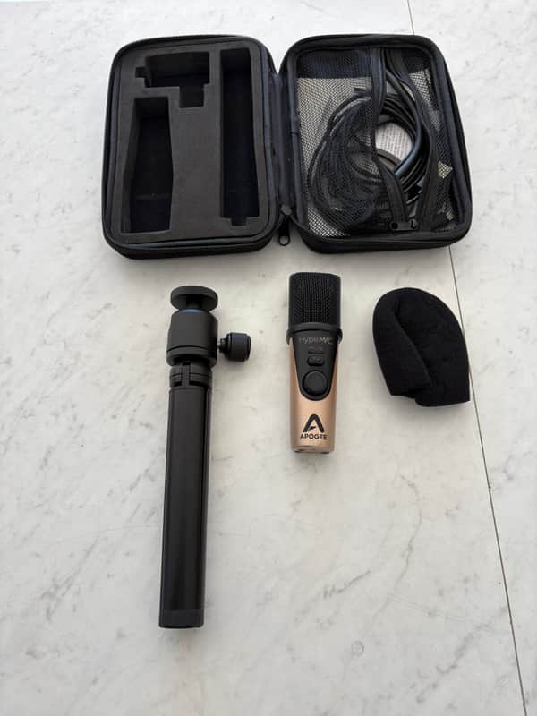 Apogee HypeMiC Cardioid USB Microphone 2019 - 2020 - Black / Champagne image 1