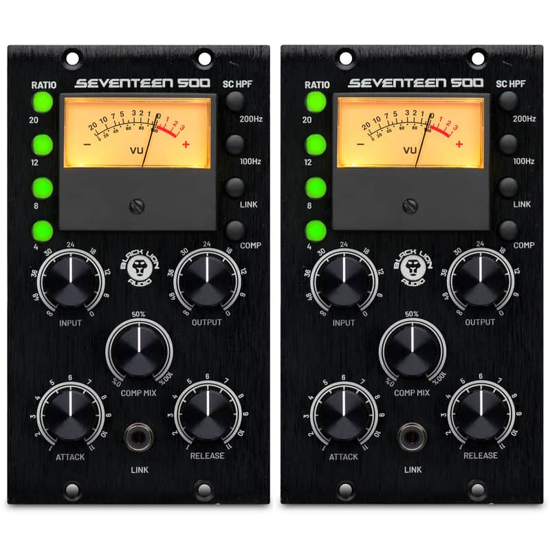 Black Lion Audio Seventeen 500-Series Compressors (Stereo Pair) image 1
