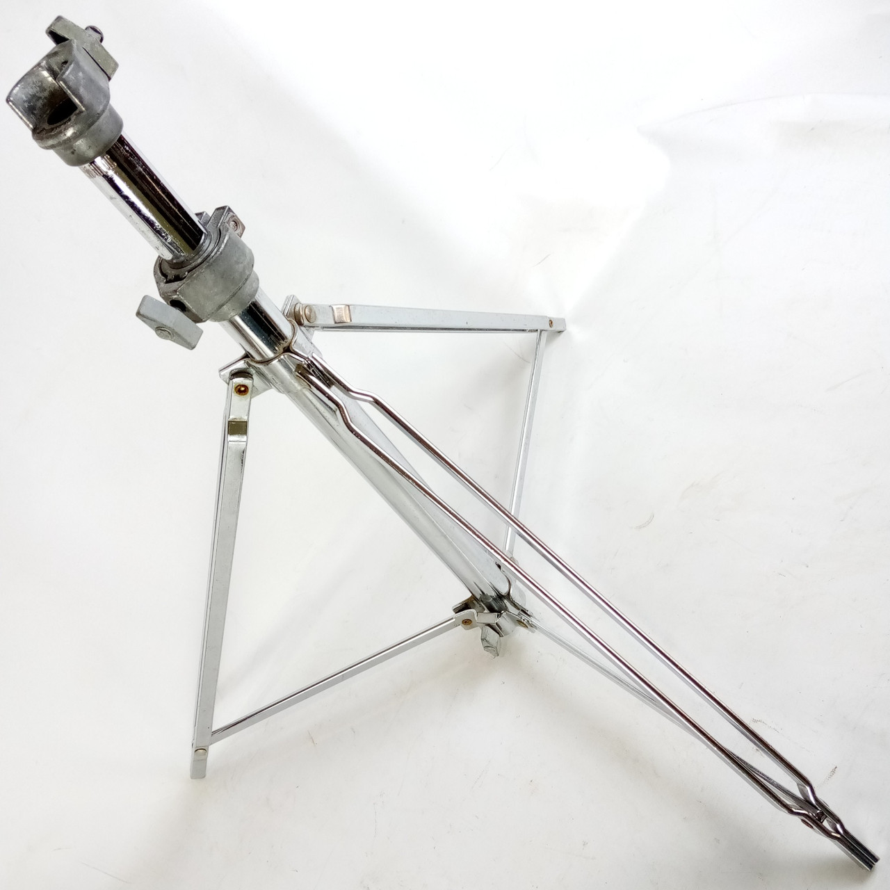 Rogers Memriloc Cymbal Stand Tripod Base+Center Tube #54-2001 Crash/Ride XP8 USA — main photograph