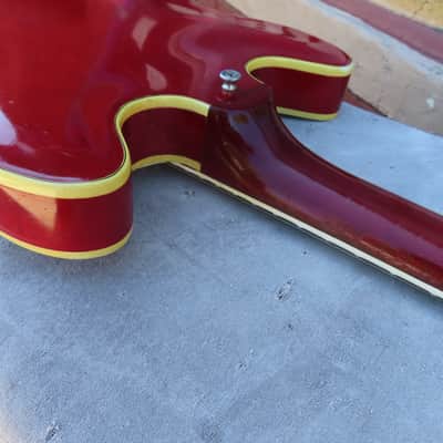 GIBSON ES-355-TD-SV 1966 CHERRY BIGSBY 1 OWNER ORIGINAL LEFT HANDED AMAZING! image 16